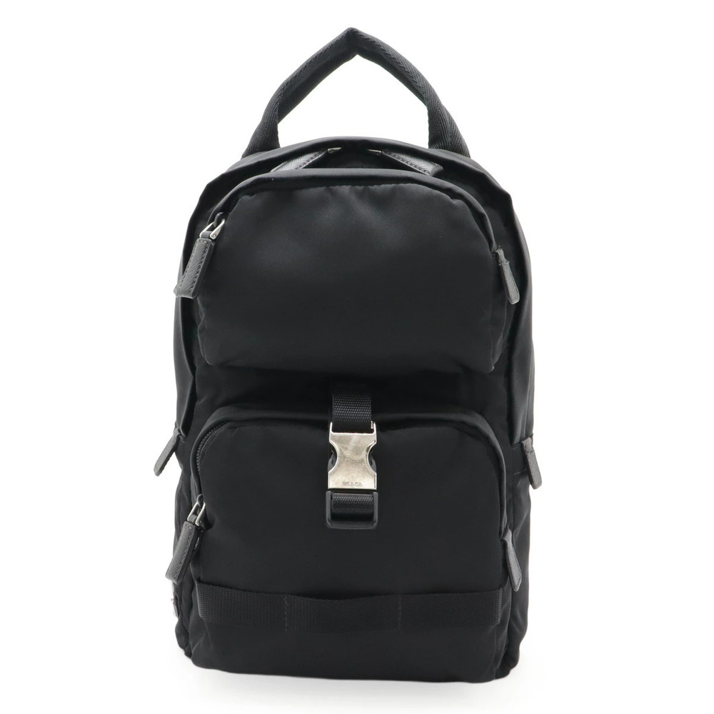 Prada Body Waist Crossbody bag Crossbody TESSUTO leather NERO black